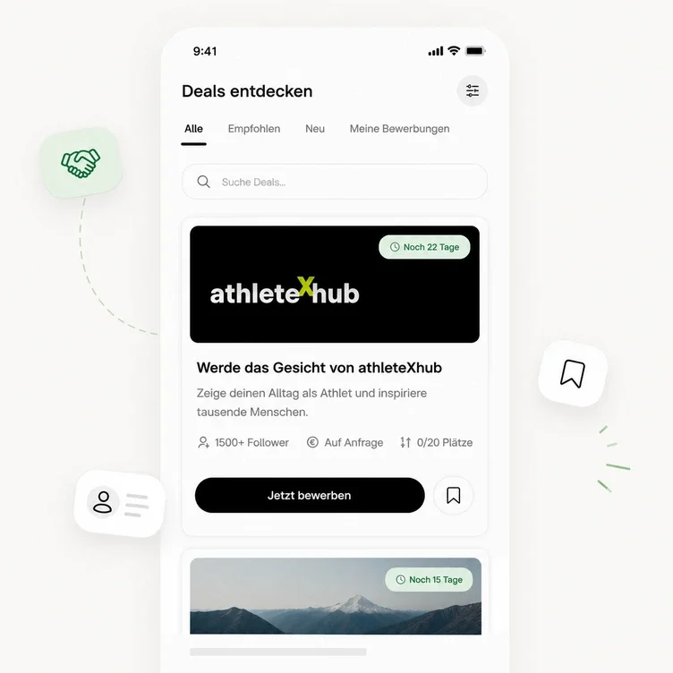 Sponsorship marketplace software