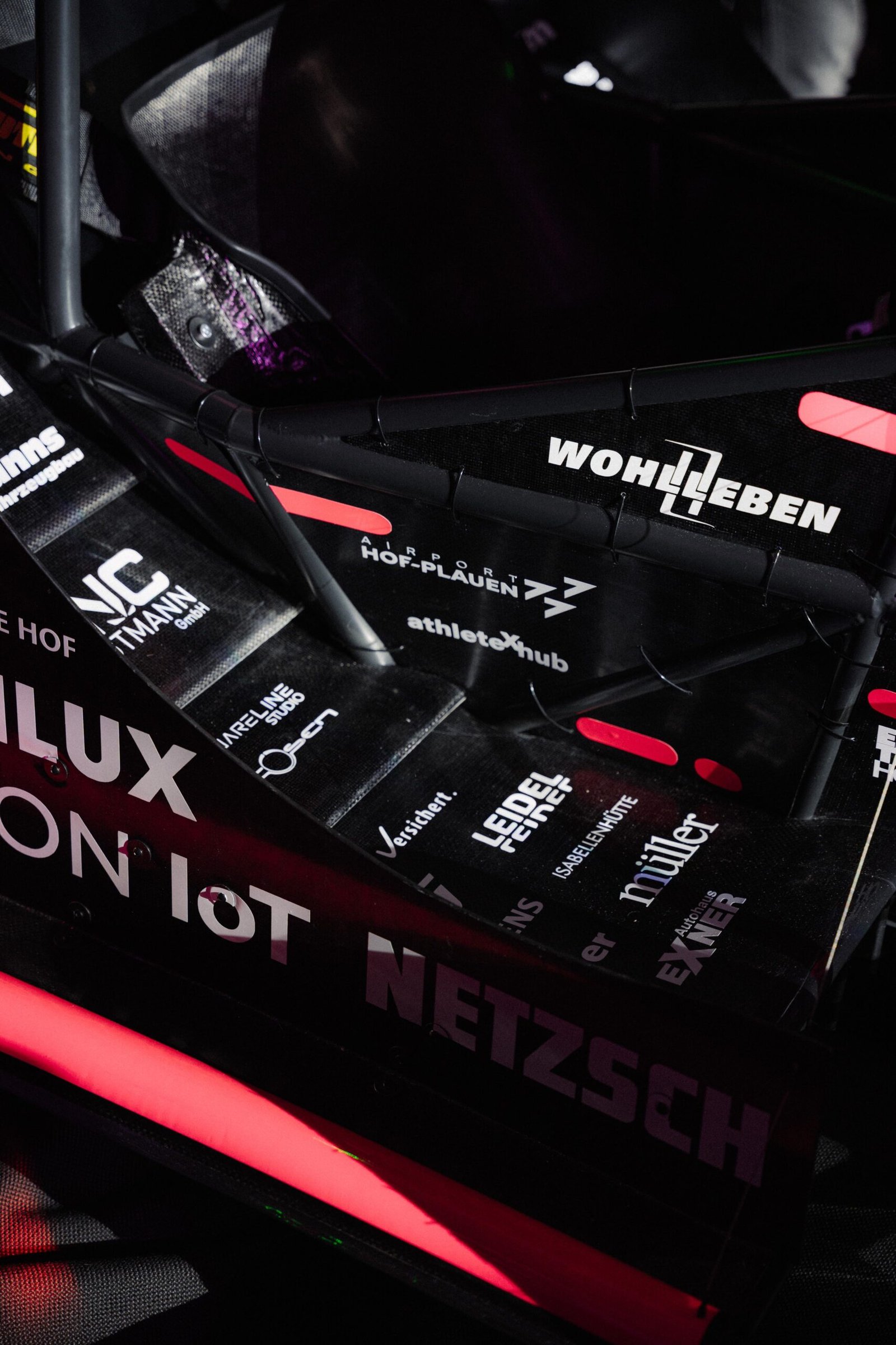Sportsponsoring auf Rennauto