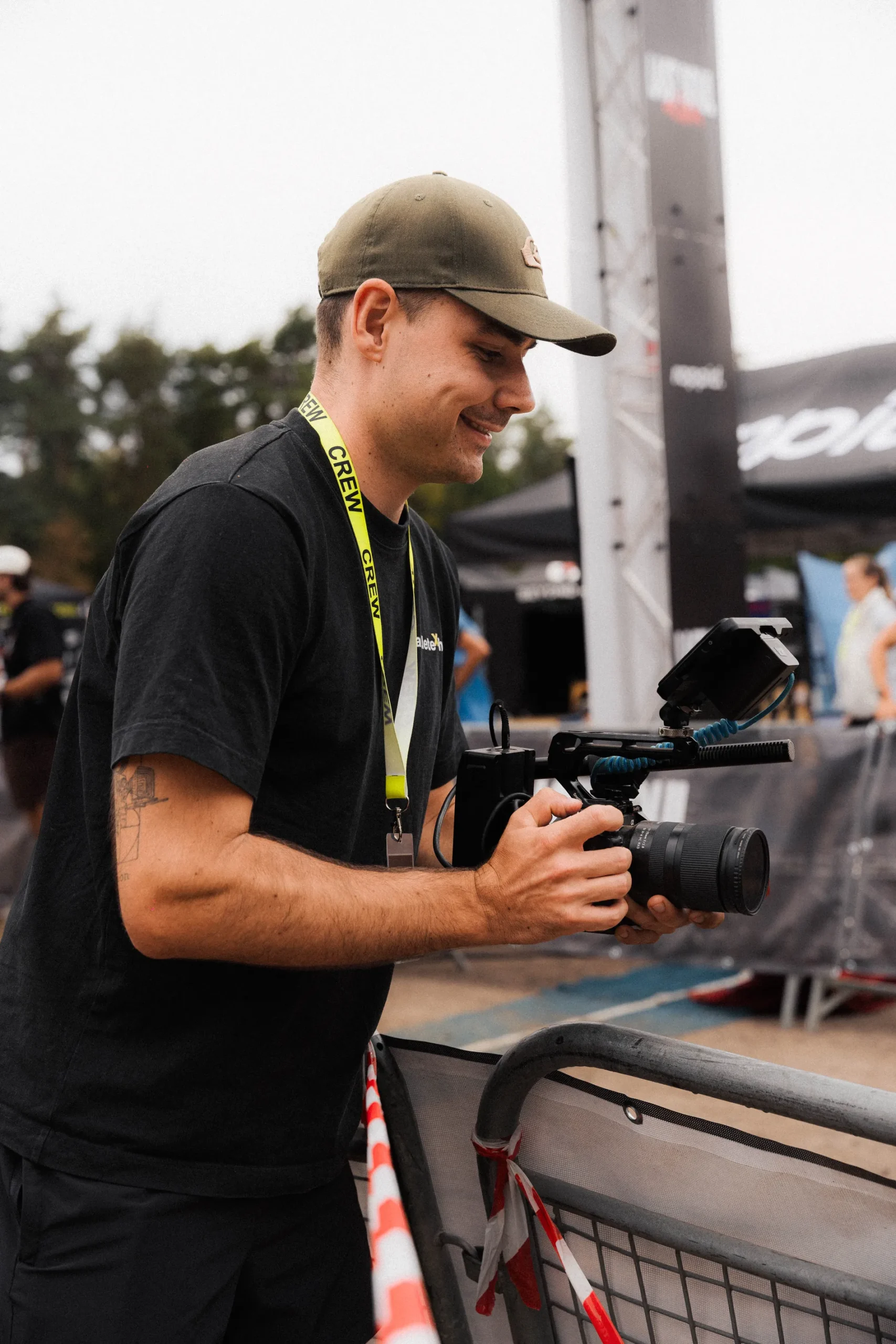 Julian Zimmermann begleitet Hubert Karl beim Last Soul Ultra für athleteXhub