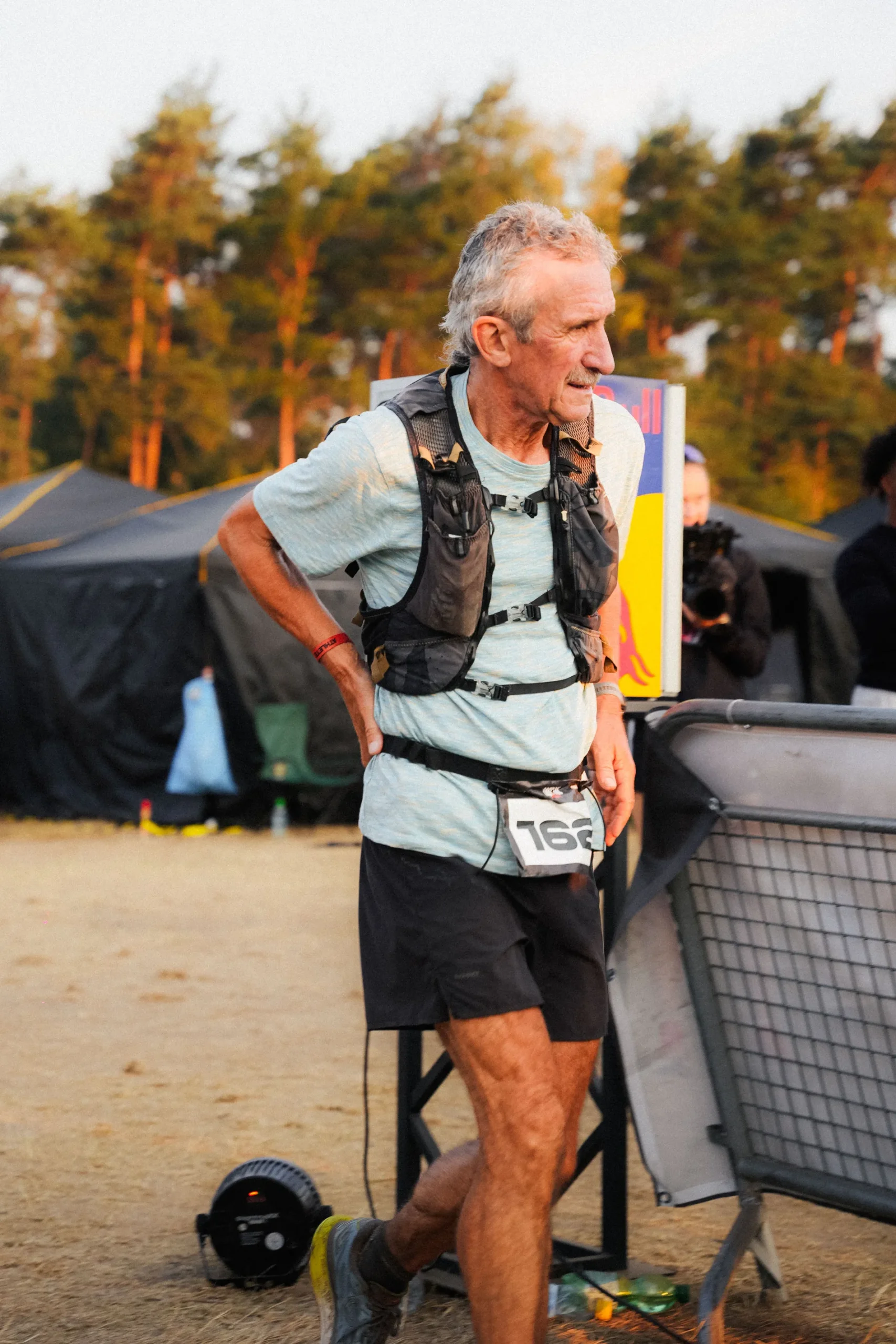 Ultraläufer Hubert Karl auf der Strecke des Last Soul Ultra