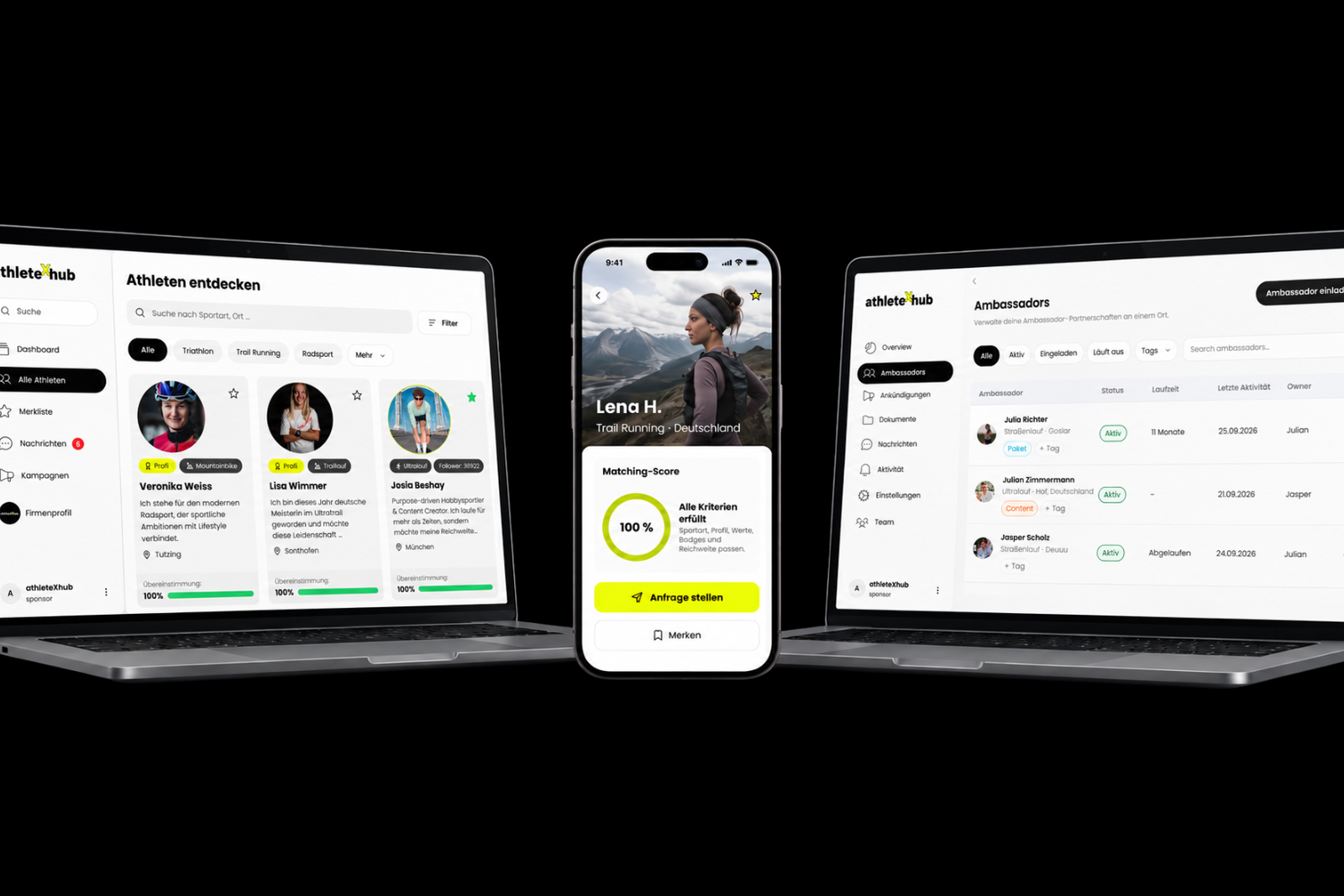 aXh Ambassador Management System